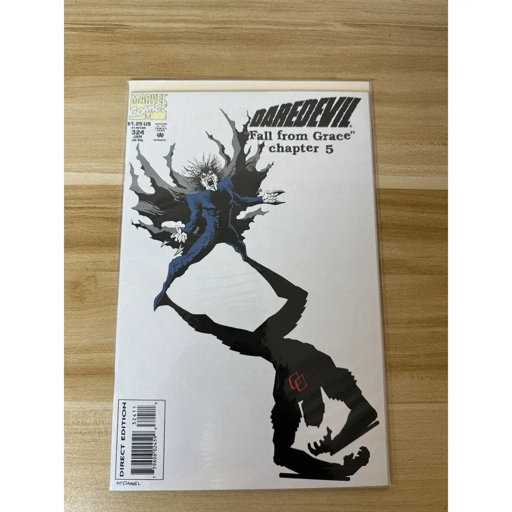 Daredevil #324 1994 (January 1993, Marvel Publishing) Fall From Grace‎ Chap 5